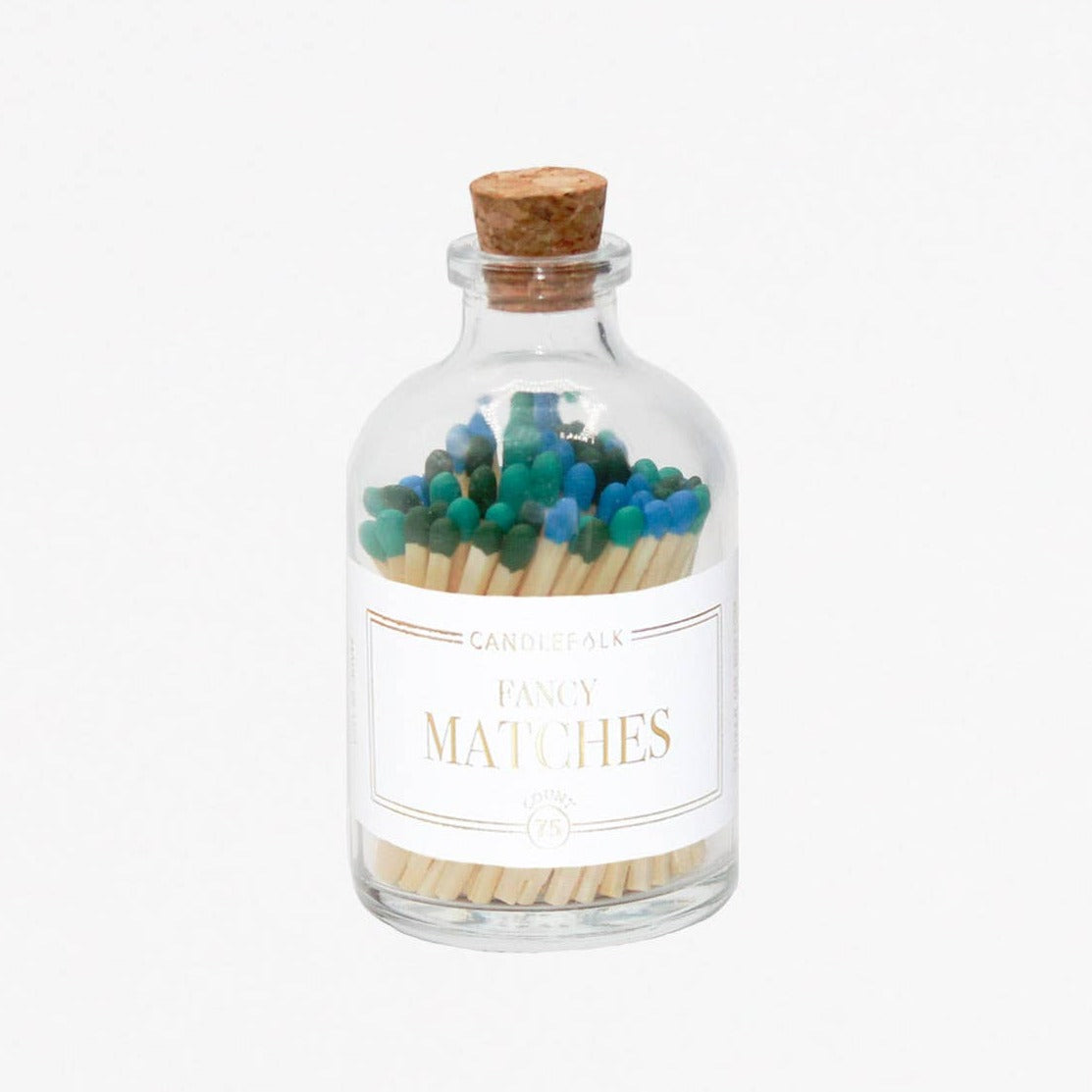 Multi-Colored Cools Apothecary Matches