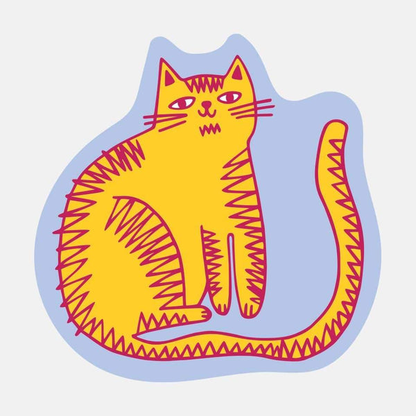 Orange Cat Sticker - DIGS