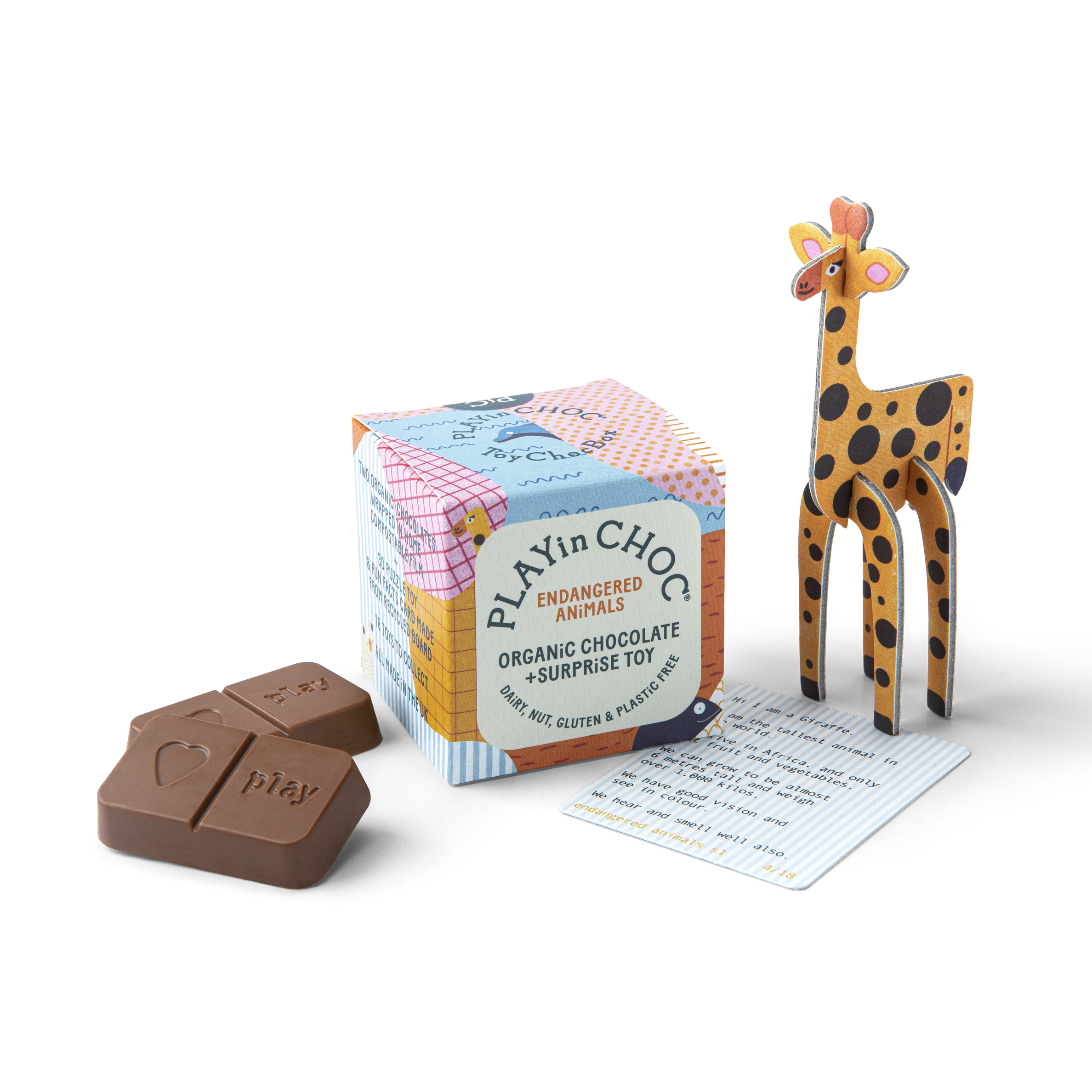 ToyChoc Box: Endangered Animals