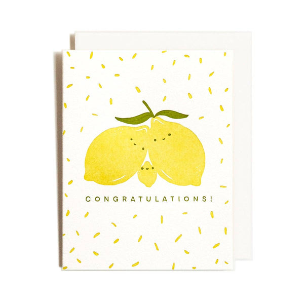 New Baby Lemons Card
