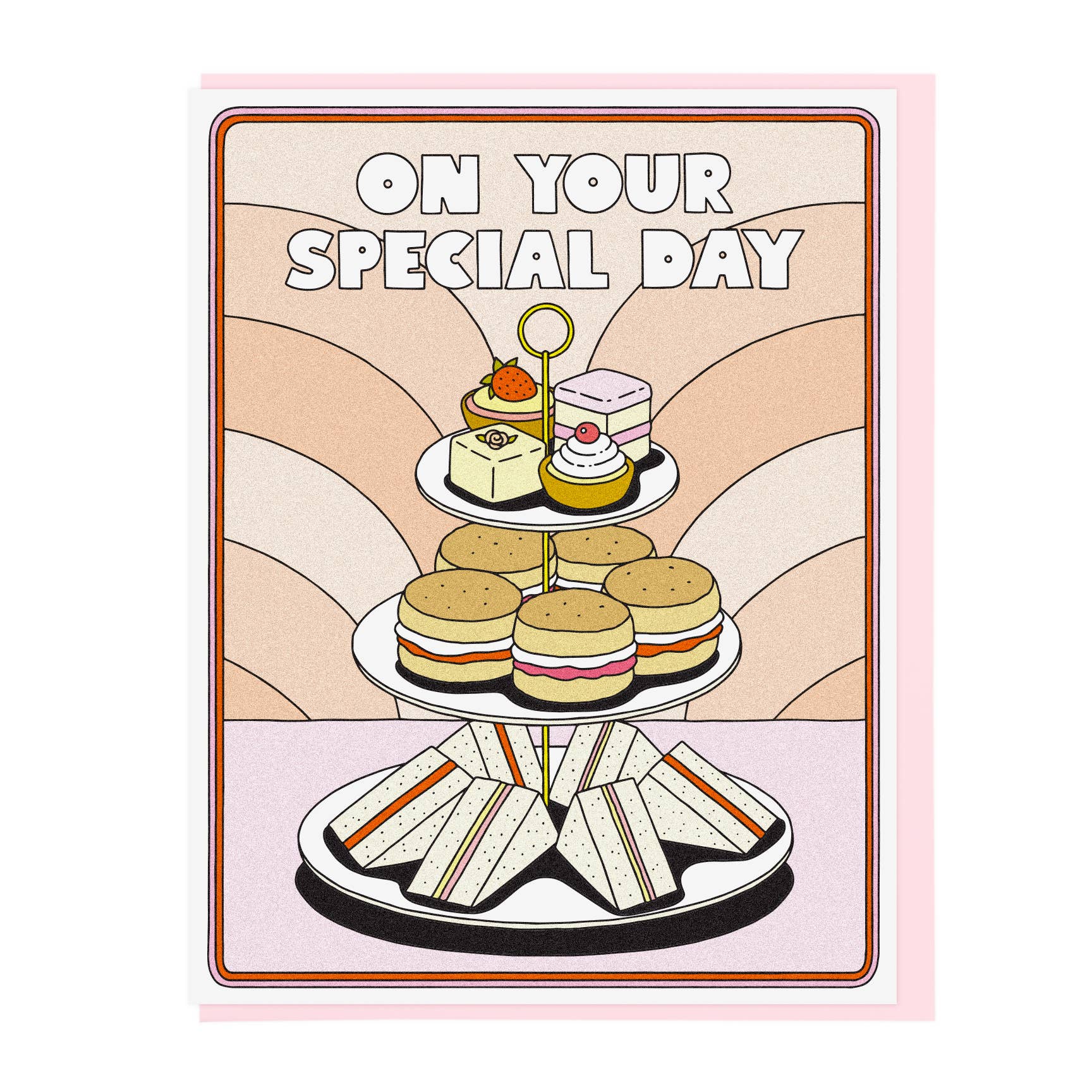 On Your Special Day Tea Time Card