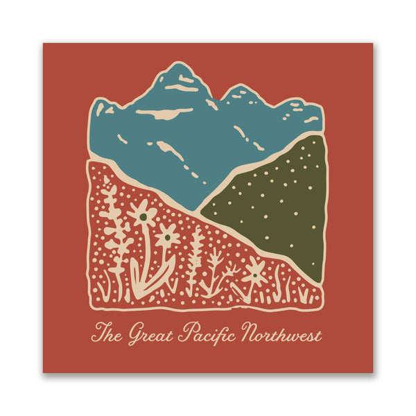 The Great Pacific Northwest Print (10x10)