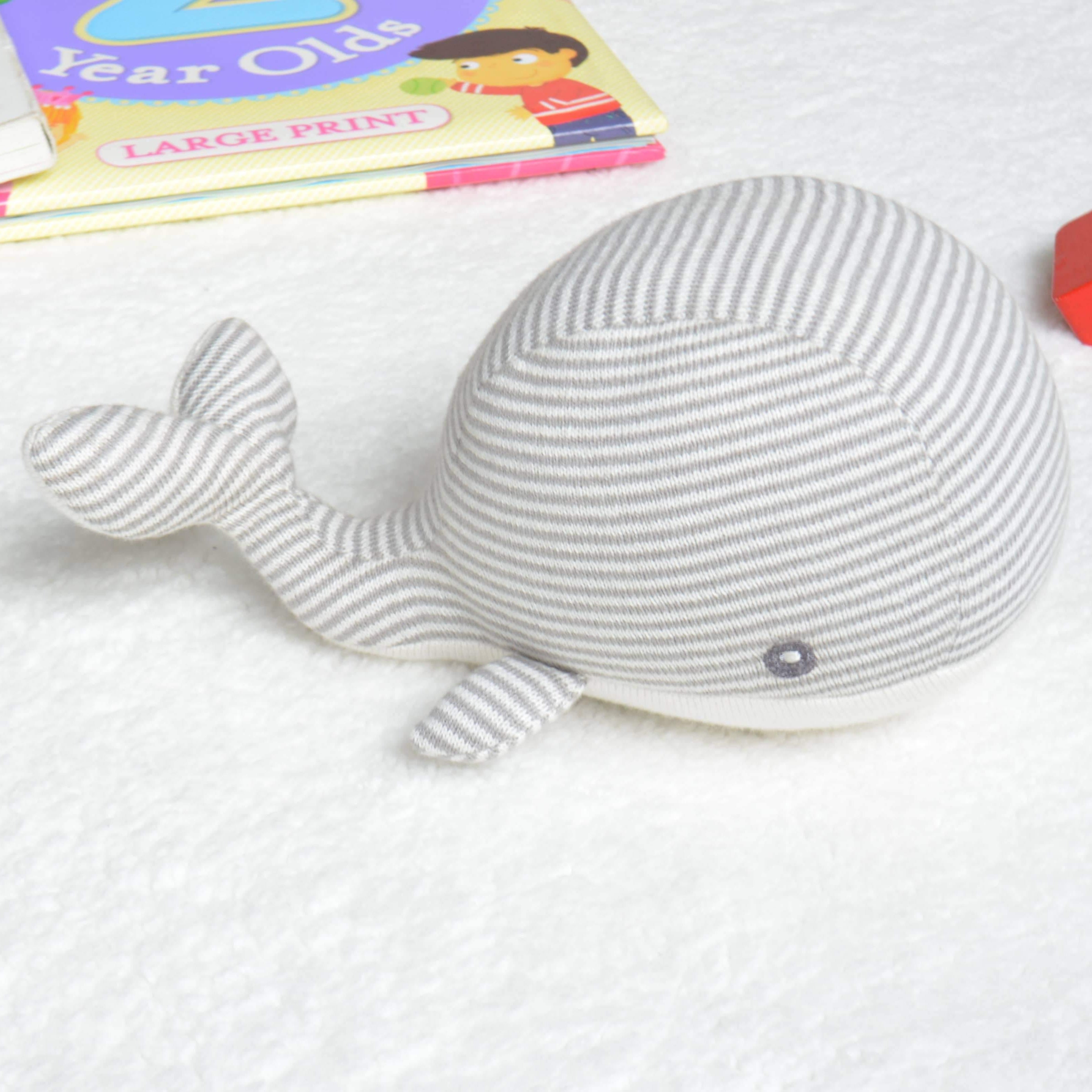 Darzzi - Willy The Whale Knitted Toy - DIGS