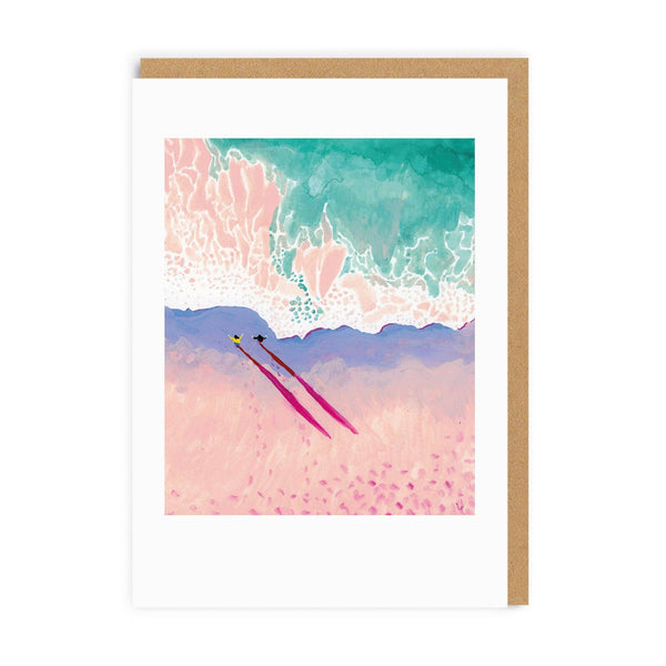 Tide Coming In Greeting Card