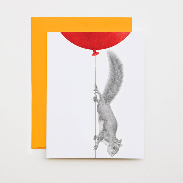 James Willoughby Red Squirrel Card