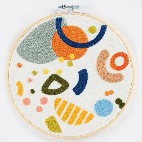 Embroidery Kit: Shapes