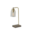 Bristol Table Lamp (glass dome shade) -Antique Brass