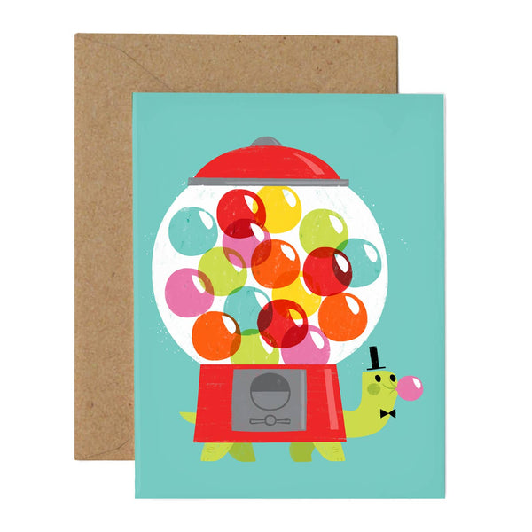 Mr. Turtle's Gumball Factory Card