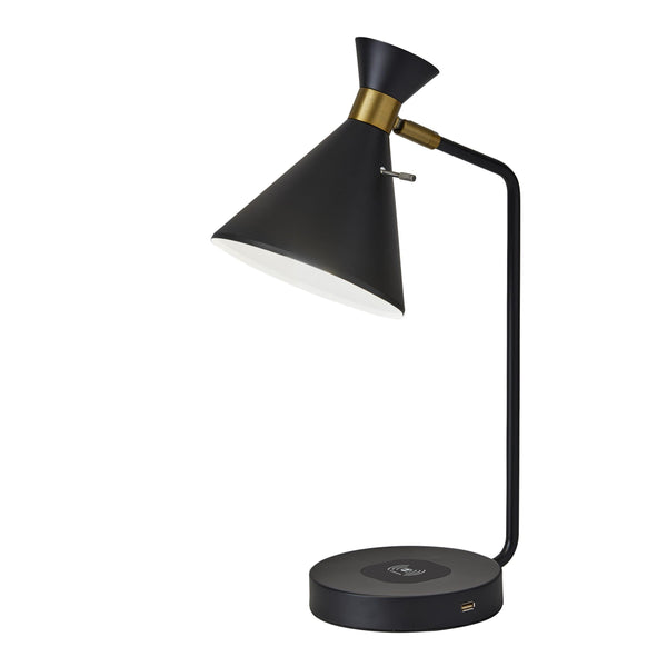 Maxine Table Lamp with Charging Pad