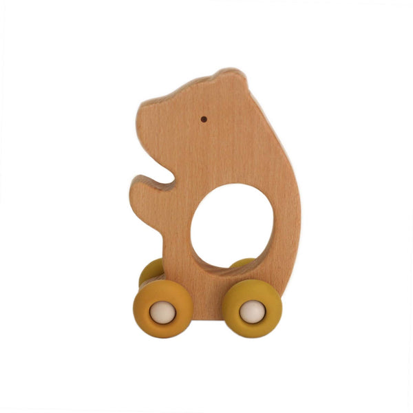 Wooden Bear Teething Toy