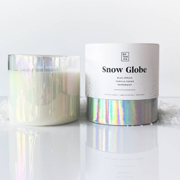 Snow Globe Triple Wick Candle