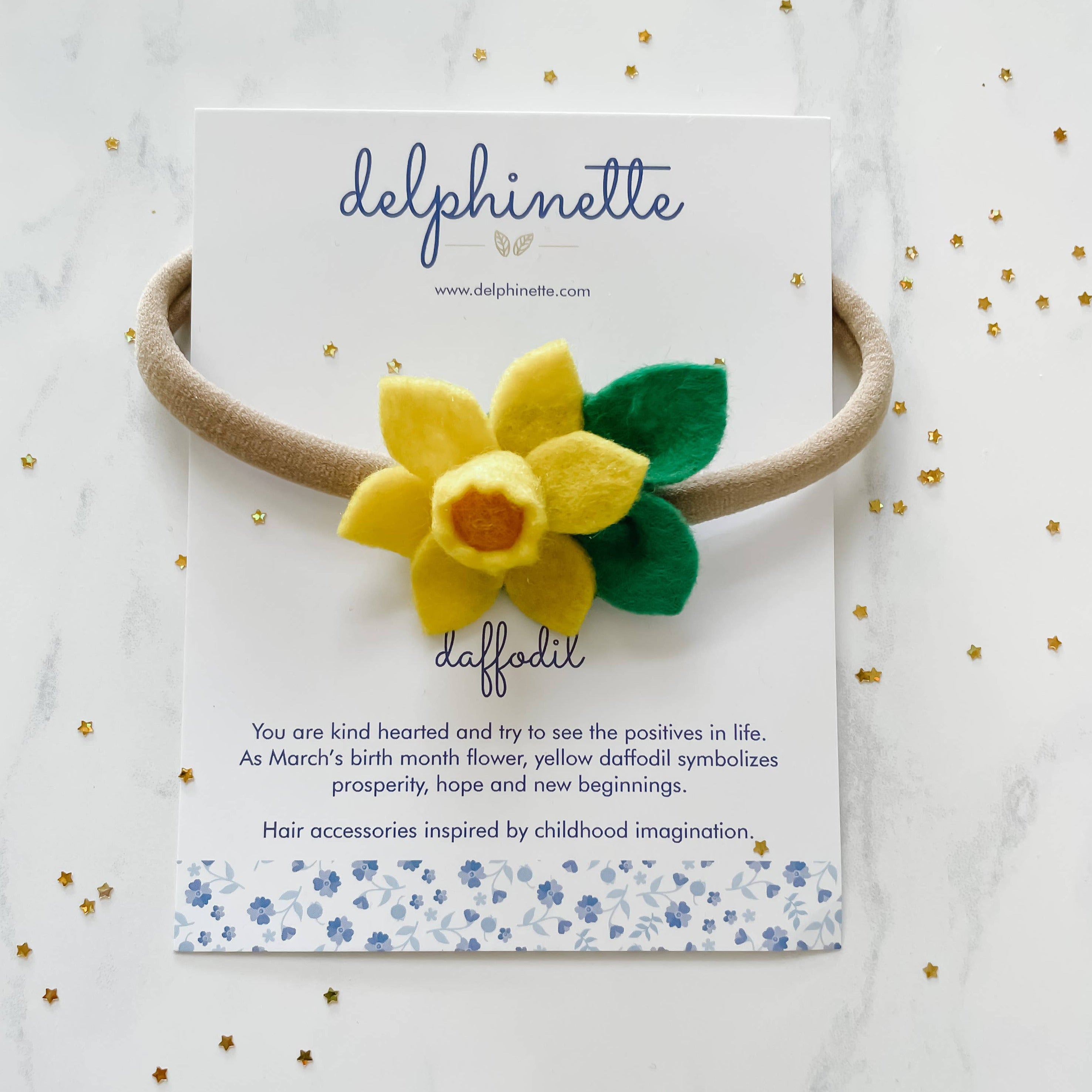 Daffodil Baby Headband