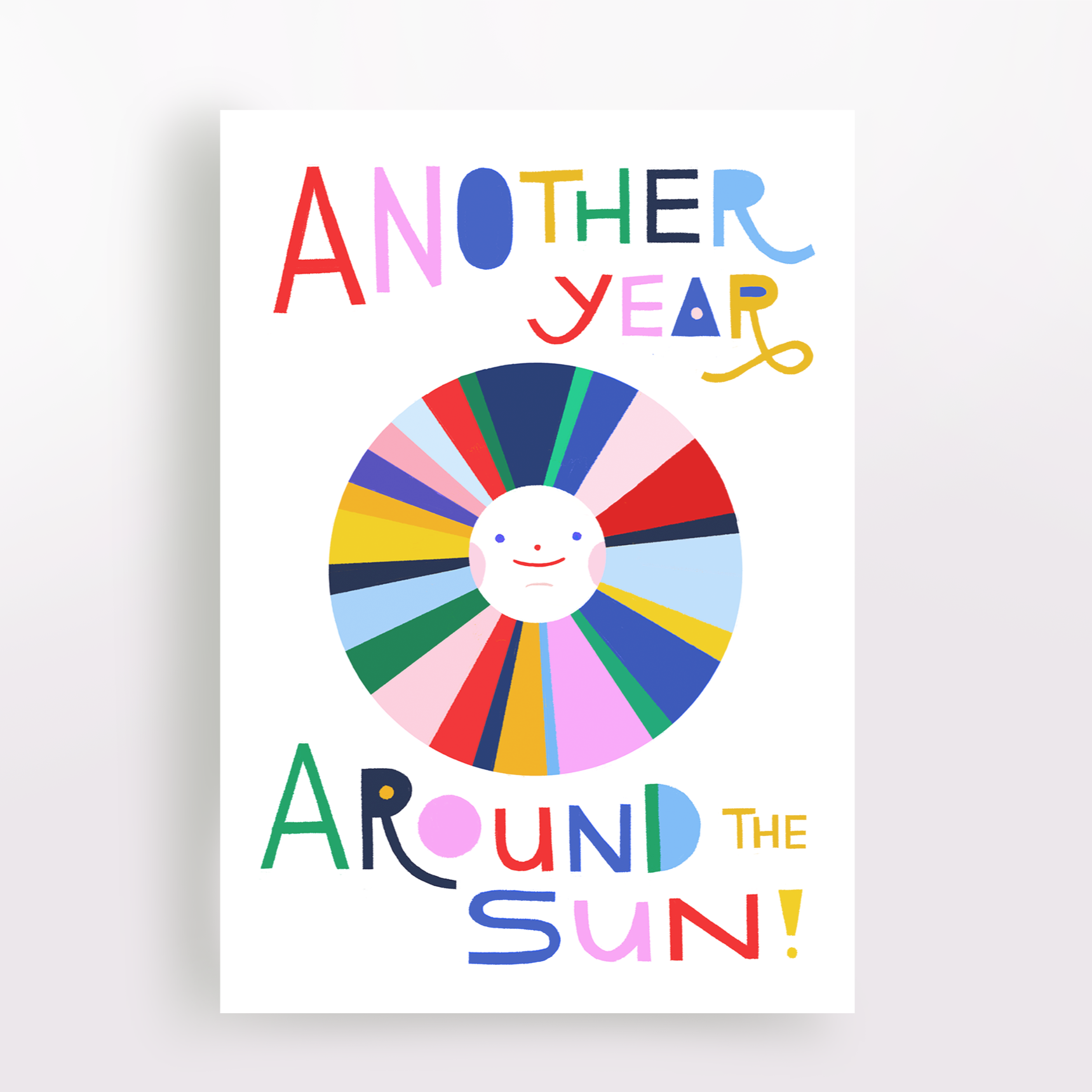 Another Year Around the Sun Card