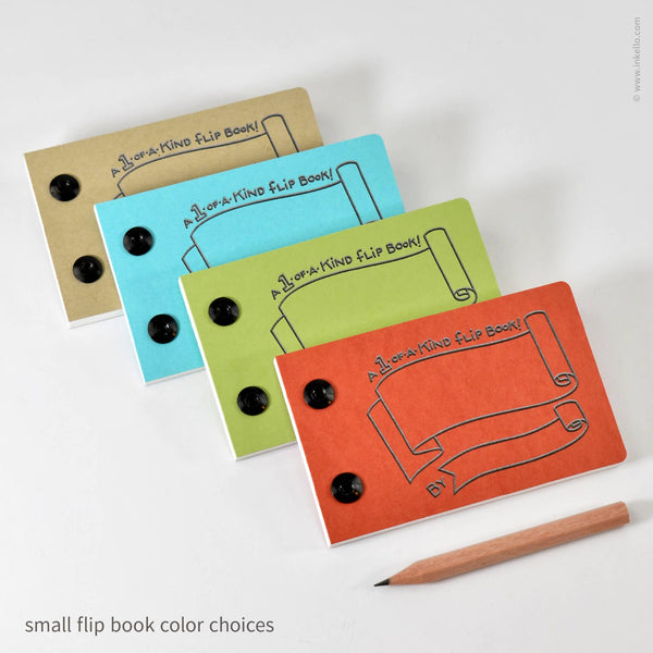 Draw-Your-Own Flip Book + Pencil