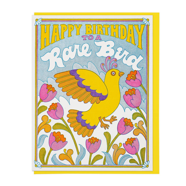 Happy Birthday To A Rare Bird Card
