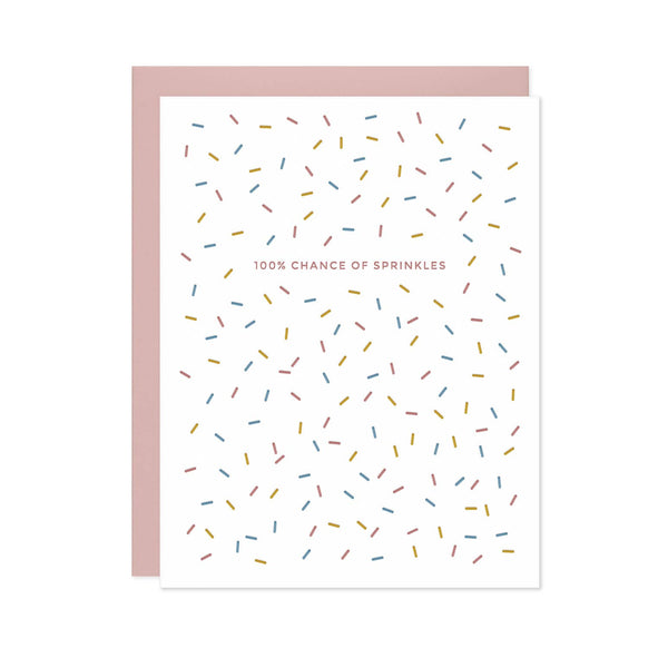 Chance of Sprinkles Card