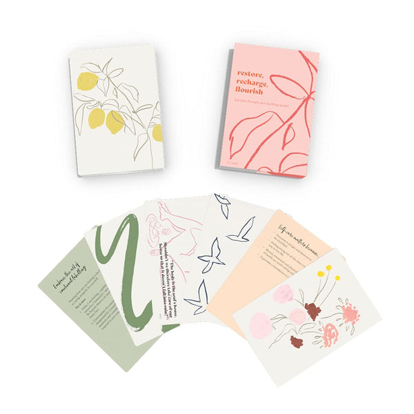 Restore, Recharge, Flourish Cards