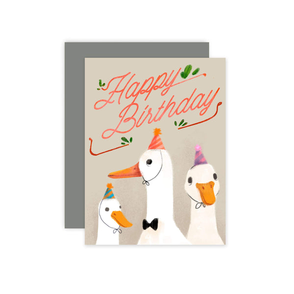 Duck Birthday Card - DIGS