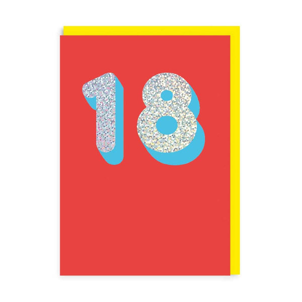 18 Birthday Card