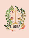 Libra Zodiac Greeting Card