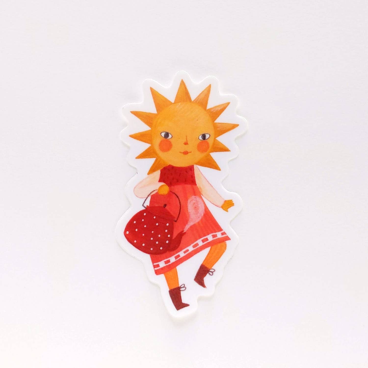 Sun Girl Sticker