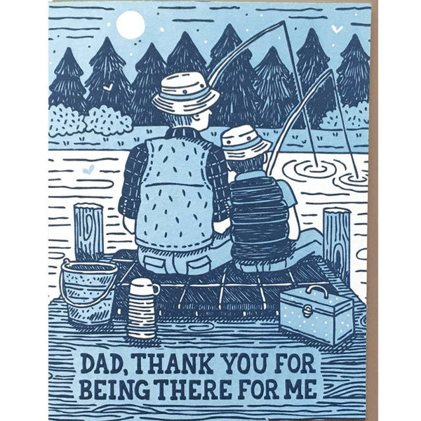 Dad Fishing Father's Day Card