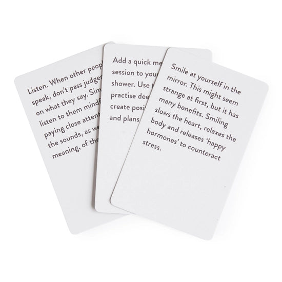 Mindfulness Meditation Card Deck