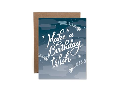 Make a Birthday Wish Card