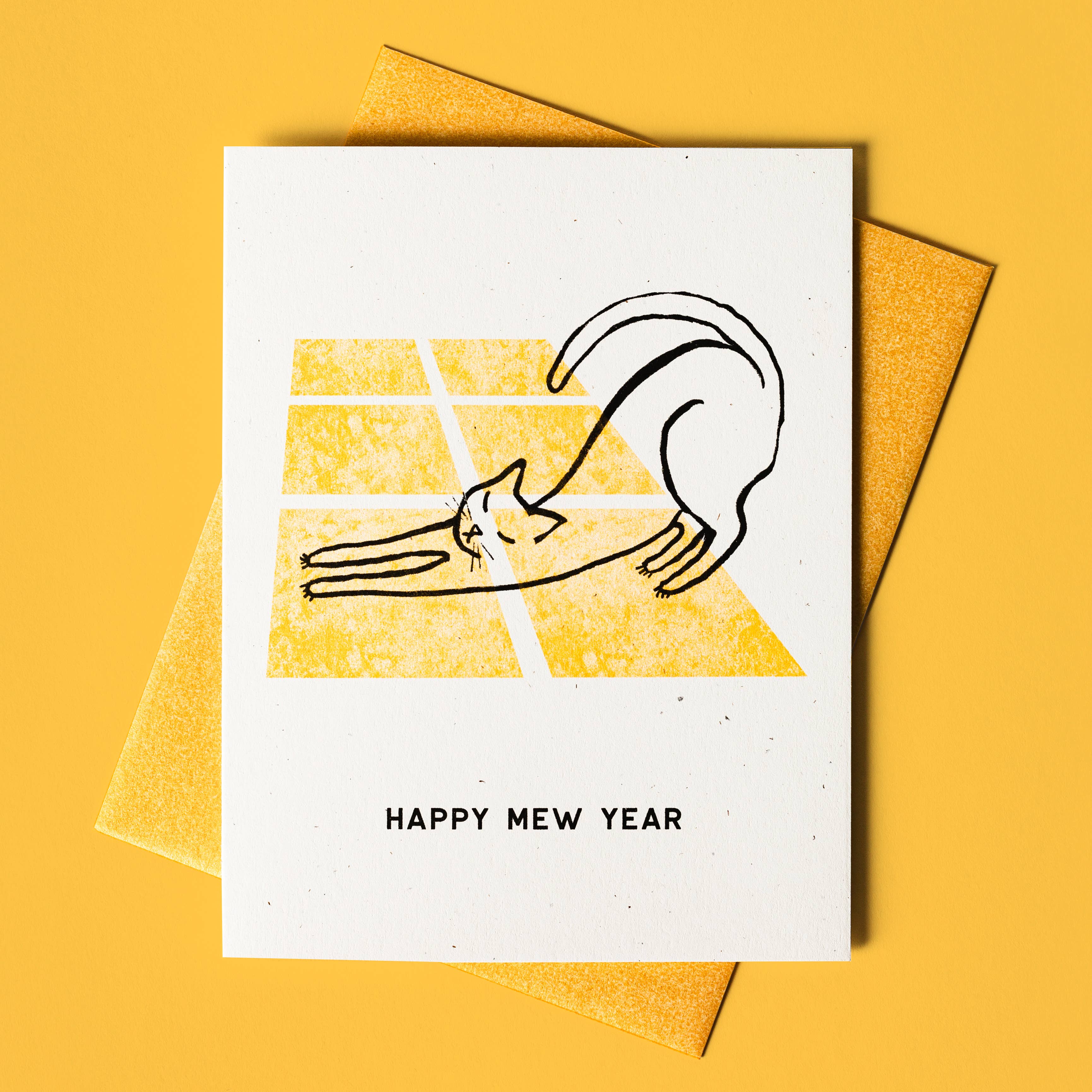 Happy Mew Year Holiday Card