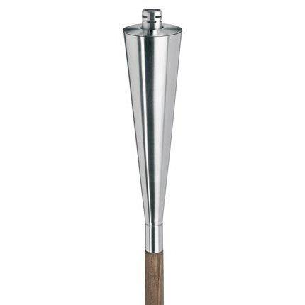 Orchos Lawn Torch, Steel & Wood - DIGS