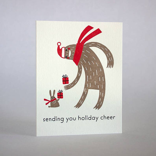 Holiday Cheer Sasquatch Card