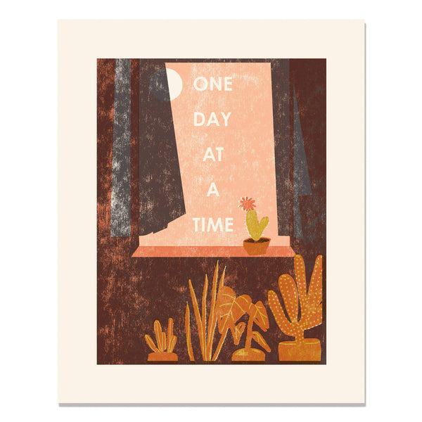 One Day at a Time Art Print - DIGS