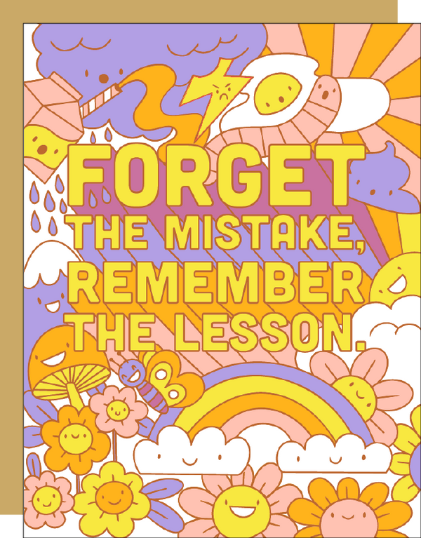 Forget The Mistake Card