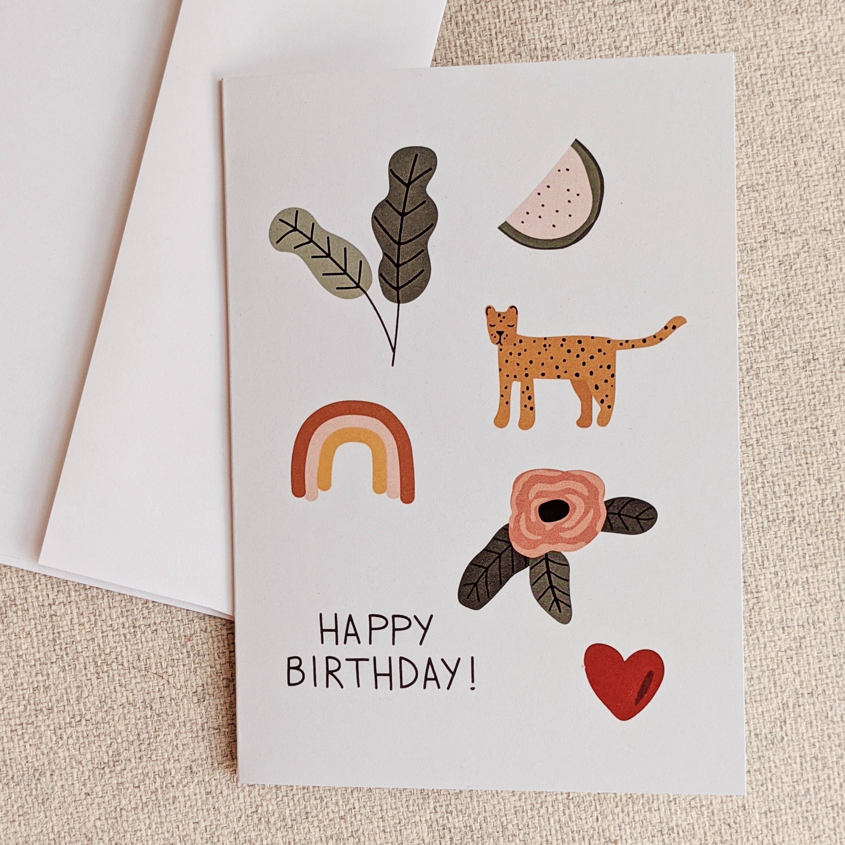 Happy Birthday Greeting Card