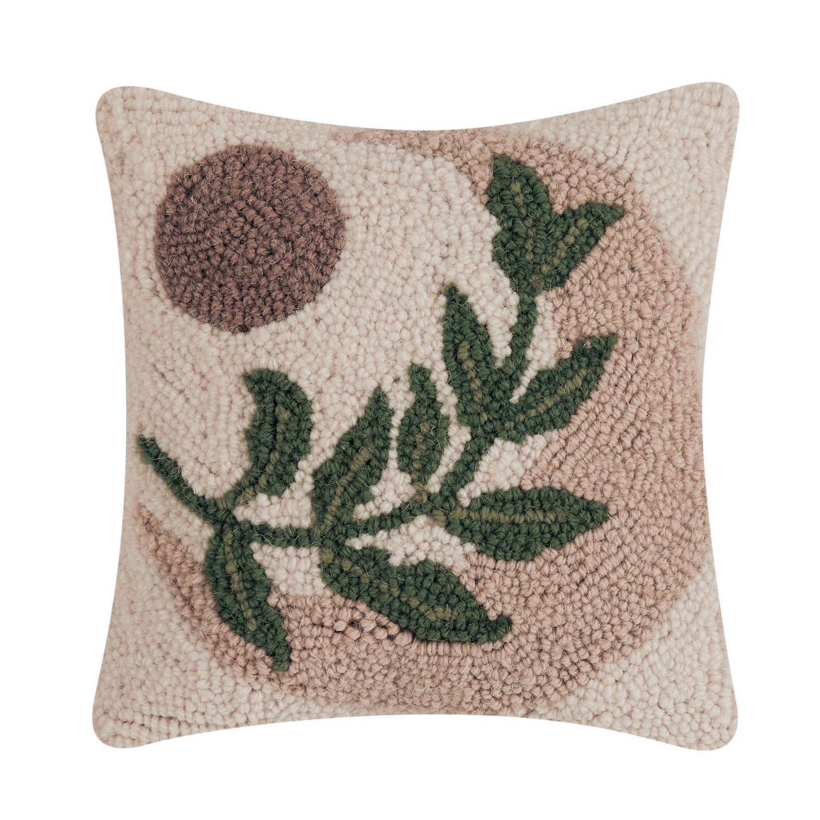 Moon And Leaves Hook Pillow
