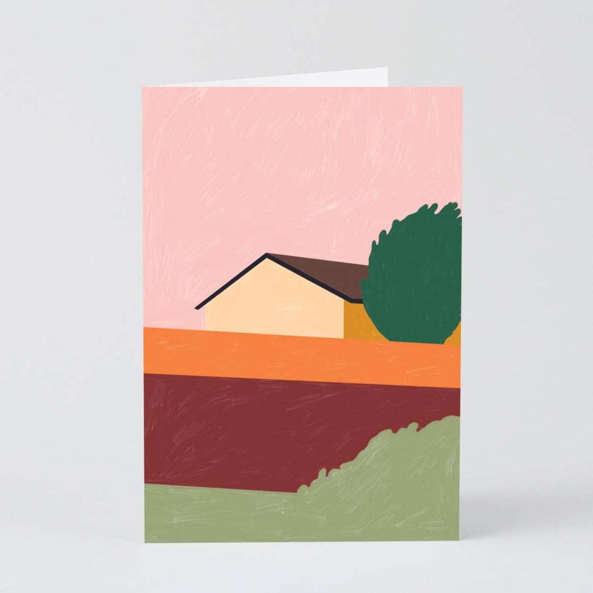 Warm Sky Art Card