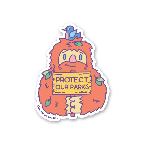 Protect Our Parks Sticker