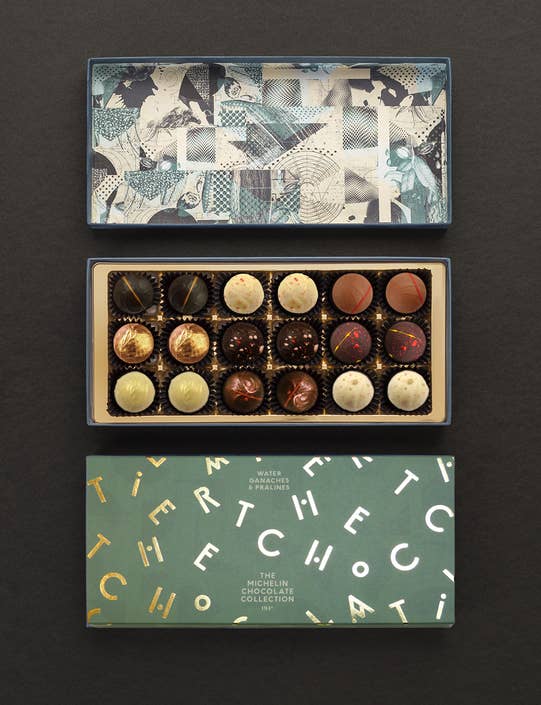 Water Ganaches and Pralines: The Michelin Chocolate Collection