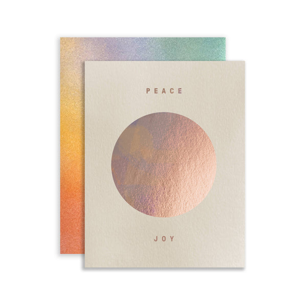 Peace and Joy Hologram Card Box Set