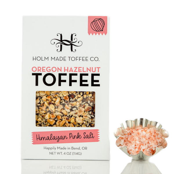 Oregon Hazelnut Toffee: Himalayan Pink Salt