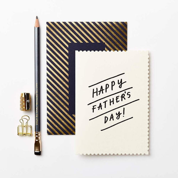 Deco Happy Fathers Day Card - DIGS