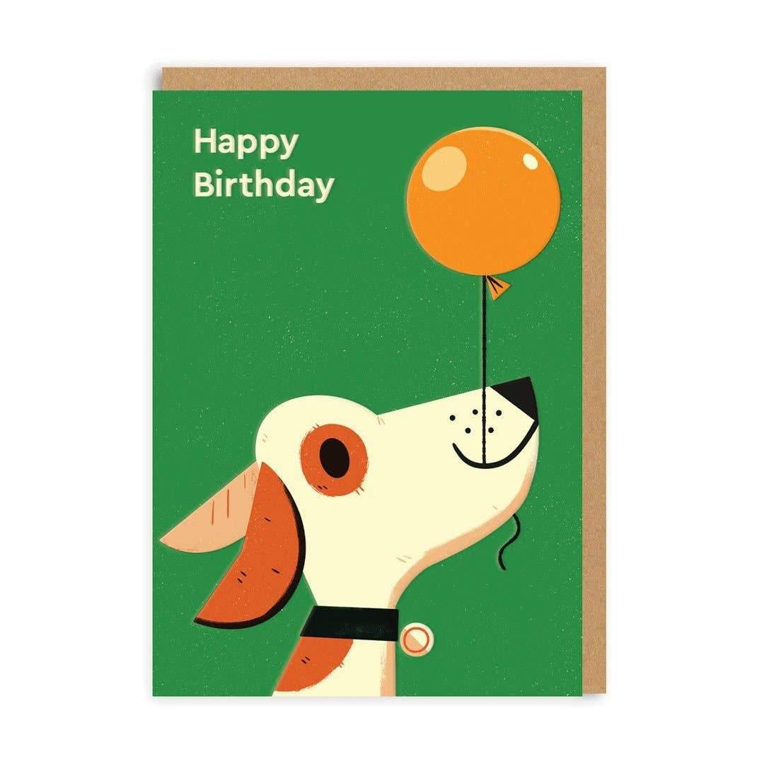 Birthday Dog Greeting Card - DIGS