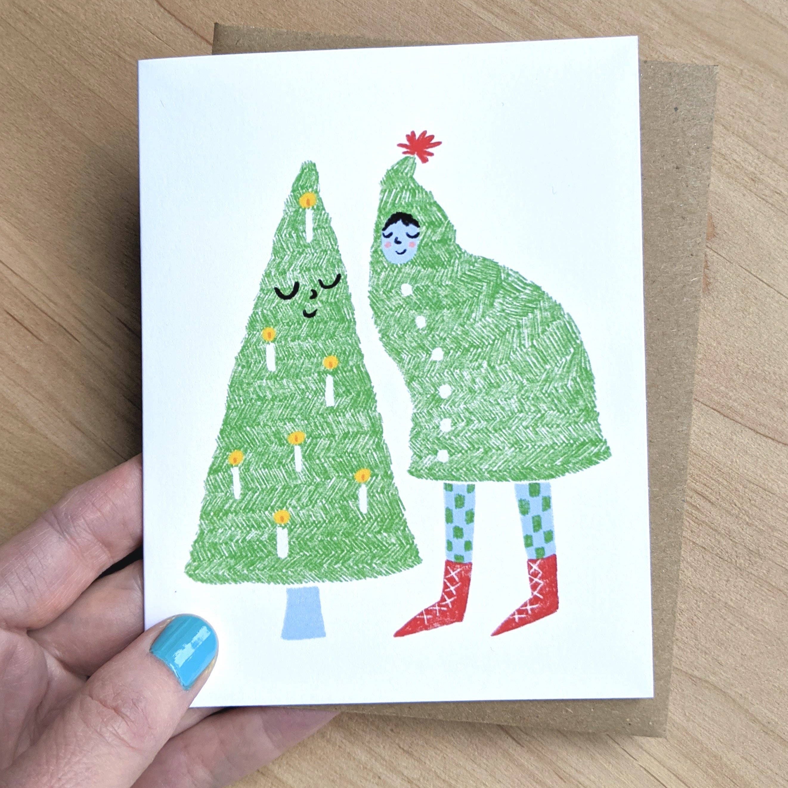 Tree Holiday Card