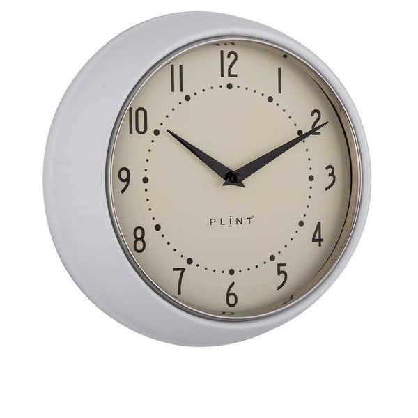 Diner Wall Clock - White