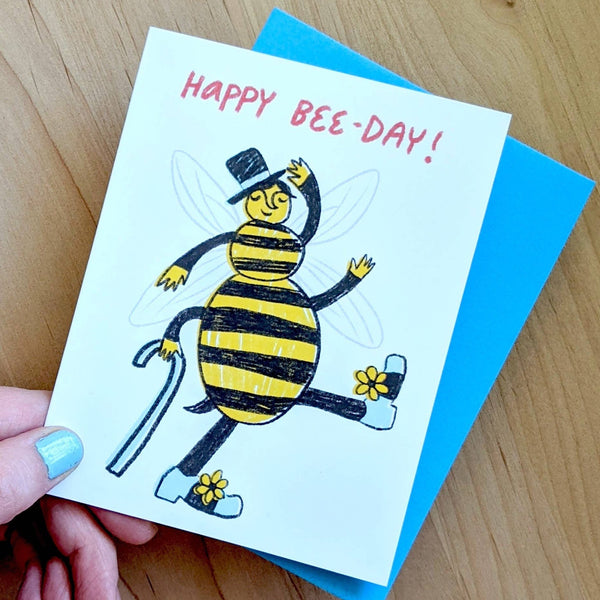 Happy Bee-Day! Card