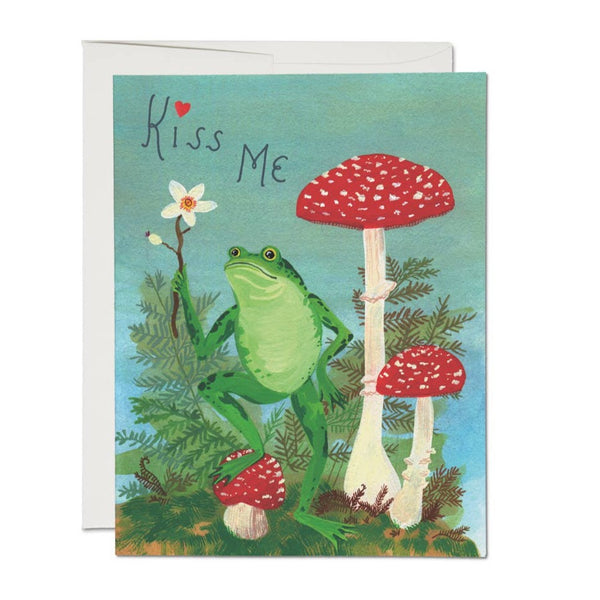 Kiss Me Card