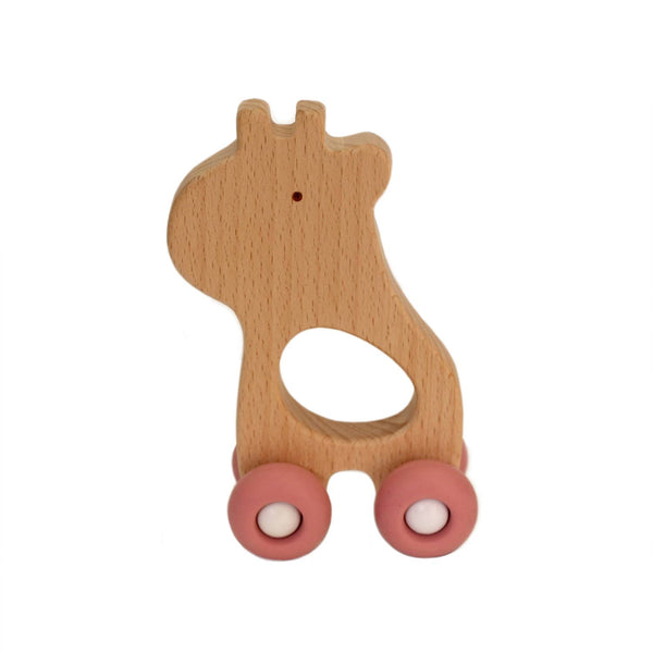 Wooden Giraffe Teething Toy