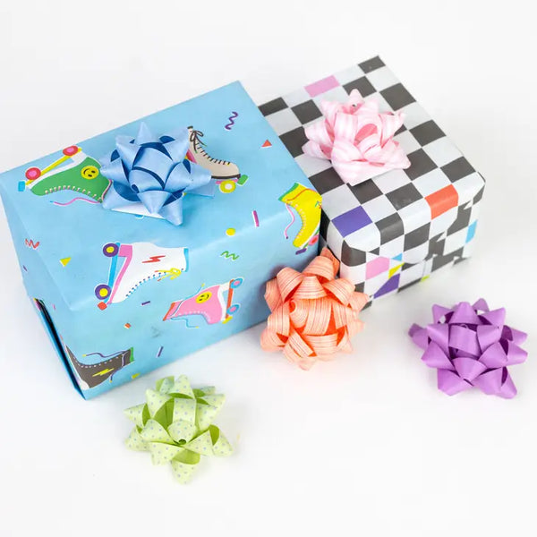 Eco Gift Bows: Soft Colors Mix