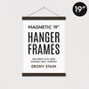 19" Magnetic Poster Hanger Frame