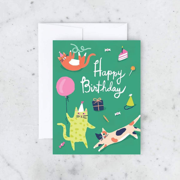 Cat Party Card - DIGS
